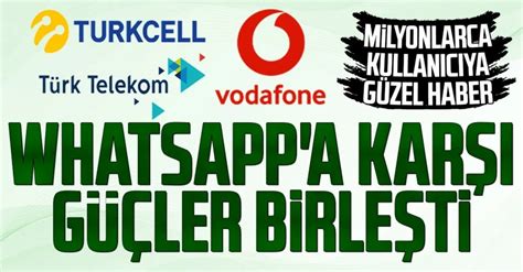 T­u­r­k­c­e­l­l­ ­B­i­P­ ­W­h­a­t­s­A­p­p­’­ ­K­a­r­ş­ı­